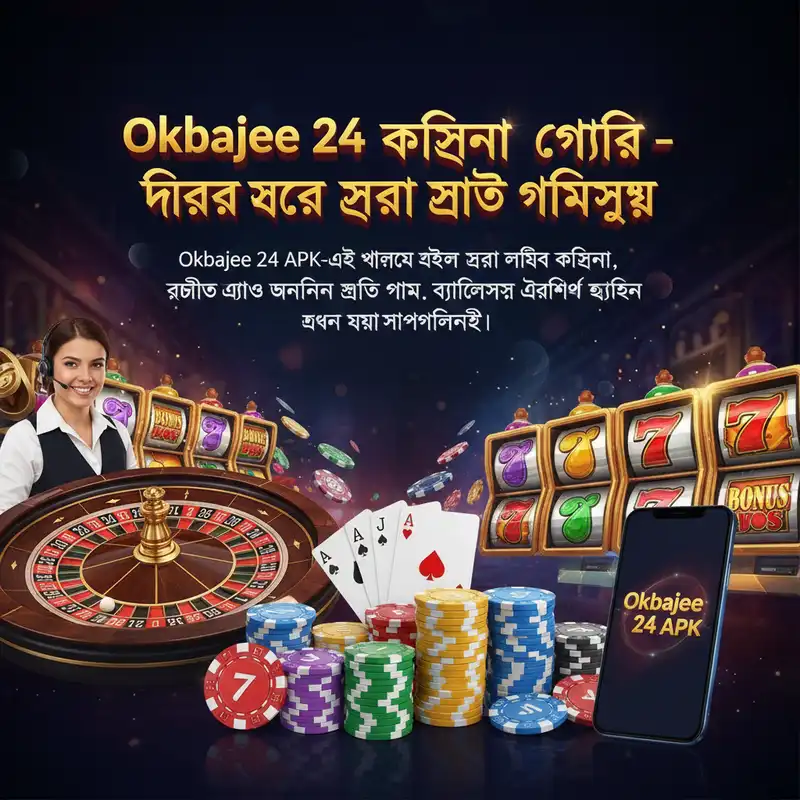 Okbajee 24 ক্যাসিনো লাইভ ডিলার গেমস ব্যানার